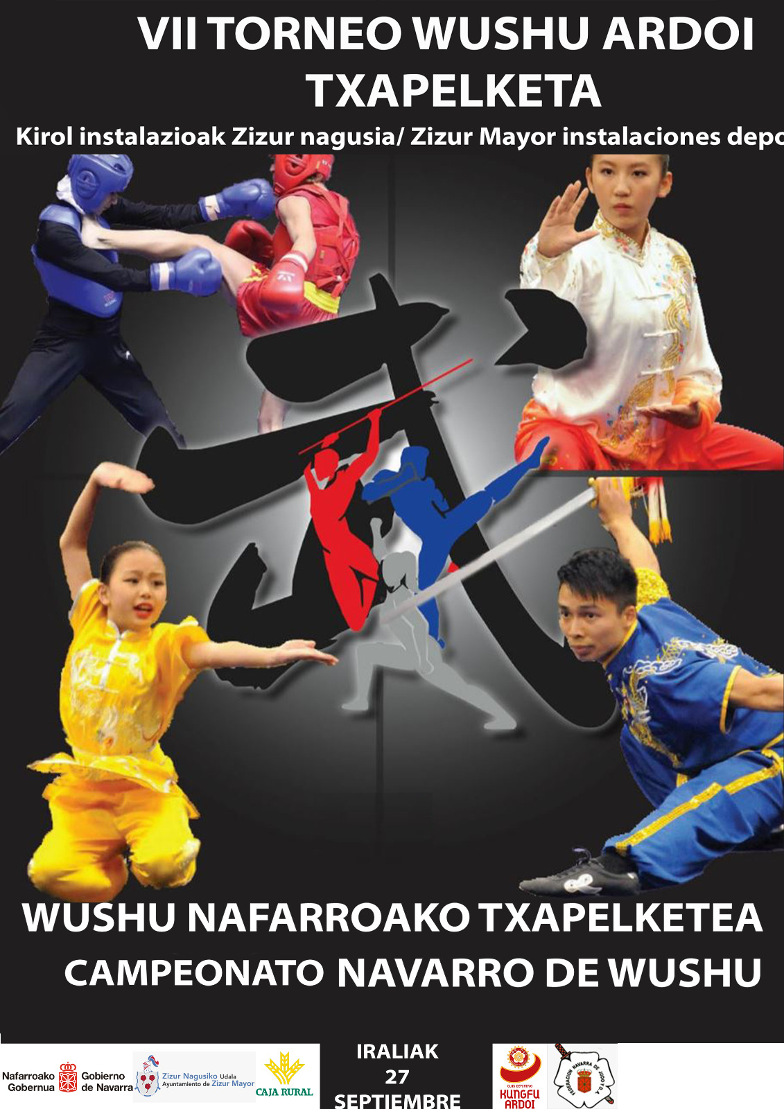 VI Torneo de wushu Zizur Mayor. 27-09-25